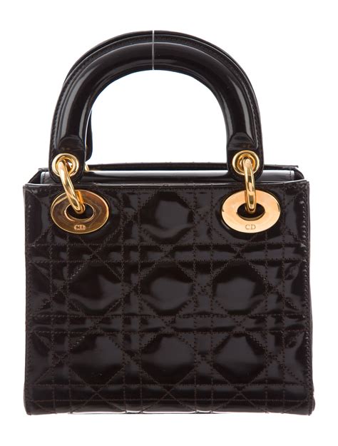 dior mini black|lady Dior mini bag price.